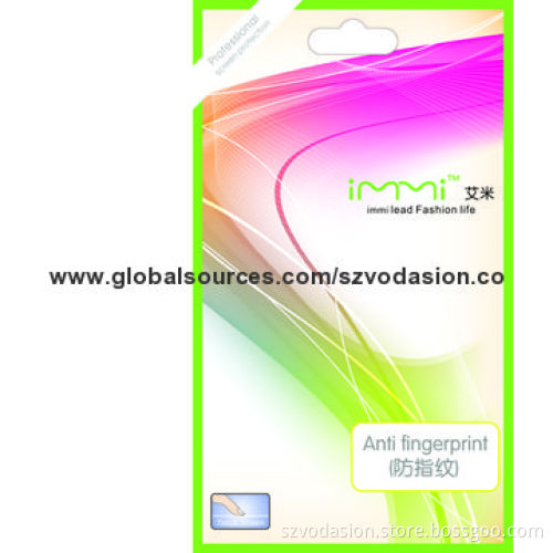 New arrivel anti fingerprint mobile screen protector for iPhone 4/4S
